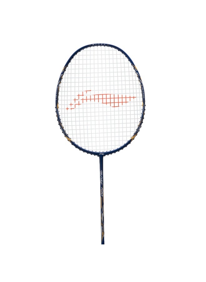 Li-Ning Badminton Racket Blaze 100 (Navy/White/Gold) - 78g (Unstrung) - Image 2