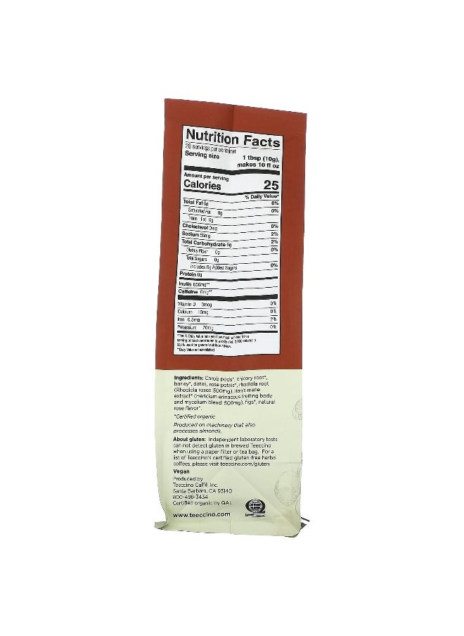 teeccino - Teeccino, Mushroom Herbal Coffee, Lion's Mane Rhodiola, Medium Roast, Caffeine Free, 10 oz (284 g) - Image 1
