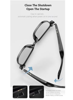 RedMapleTEK Sunglasses Anti-Blue Light Bluetooth Headset AI Audio Smart Glasses  - Image 5
