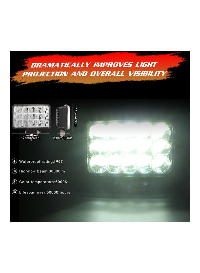 Loquat Water Resistant LED Car Fog Light With Connector - Image 3