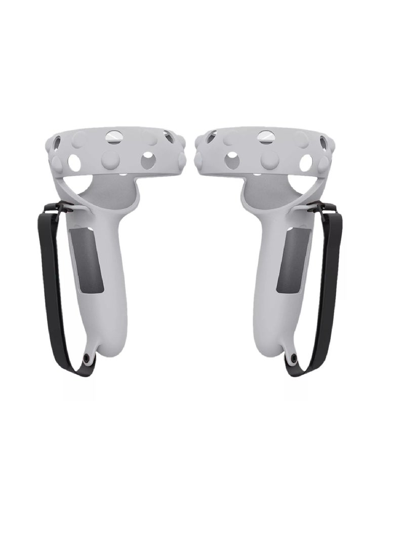 YONK Controller Grips Cover Accessories Compatible With Quest 2 With Battery Opening Protector With Knuckle Straps  - Image 4