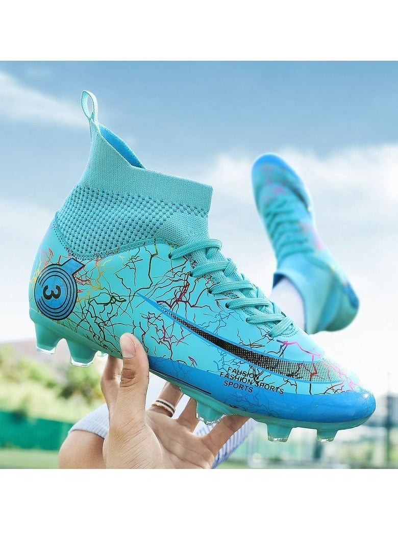Generic New anti slip high top football sneakers  - Image 4