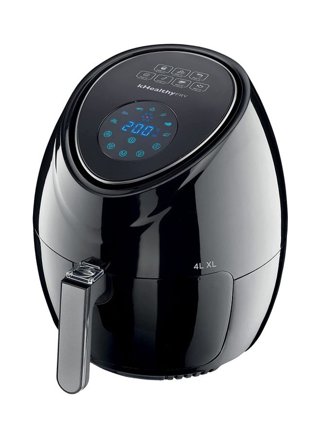 KENWOOD Digital 4.0 L Size- XL HealthyFRY Air Fryer with Rapid Hot Circulation for Frying, Grilling, Broiling, Roasting, Baking and Toasting 4 L 1500 W HFP31.000BK Black - Image 1