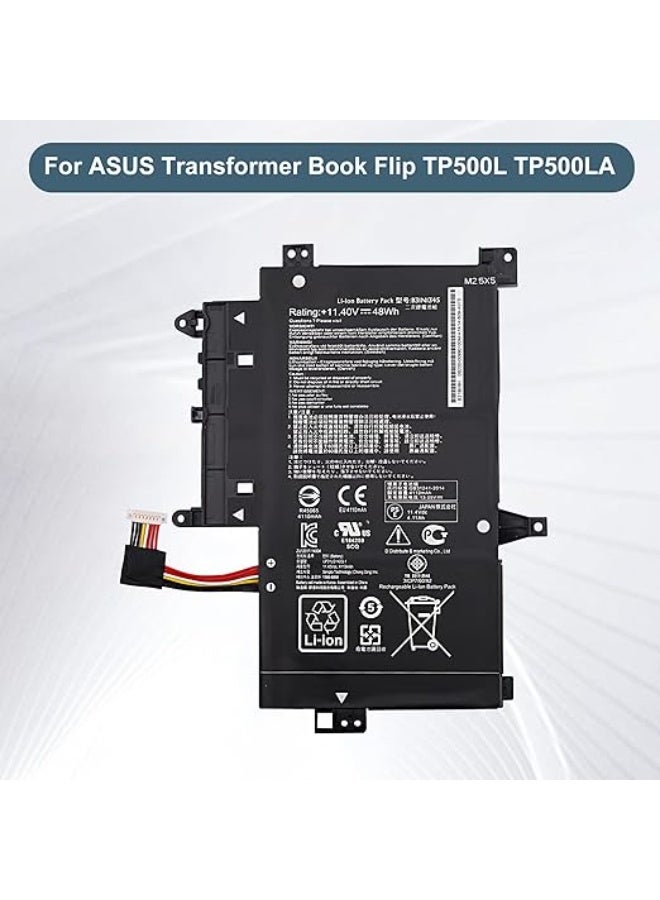 Replacement Laptop Battery - High Quality & Durable Power Solution for ASUS Transformer Book Flip TP500 Series - Easy Installation & Daily Use - Image 3