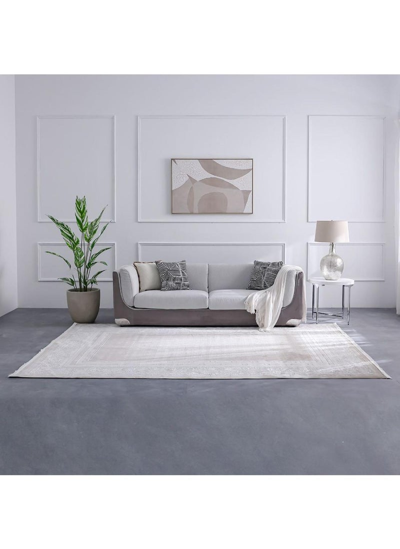 DANUBE HOME Pearl Artsilk Rug  Polyester Area Rug Floor Covering L300xW200cm-Gold Multi  - Image 5