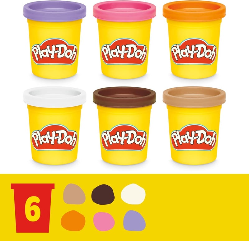 Play-Doh مجموعة اللعب الصغيرة لمخبز بلاي دو، ألعاب مطبخ، فنون وحرف للأطفال 3 سنوات فما فوق - Image 5