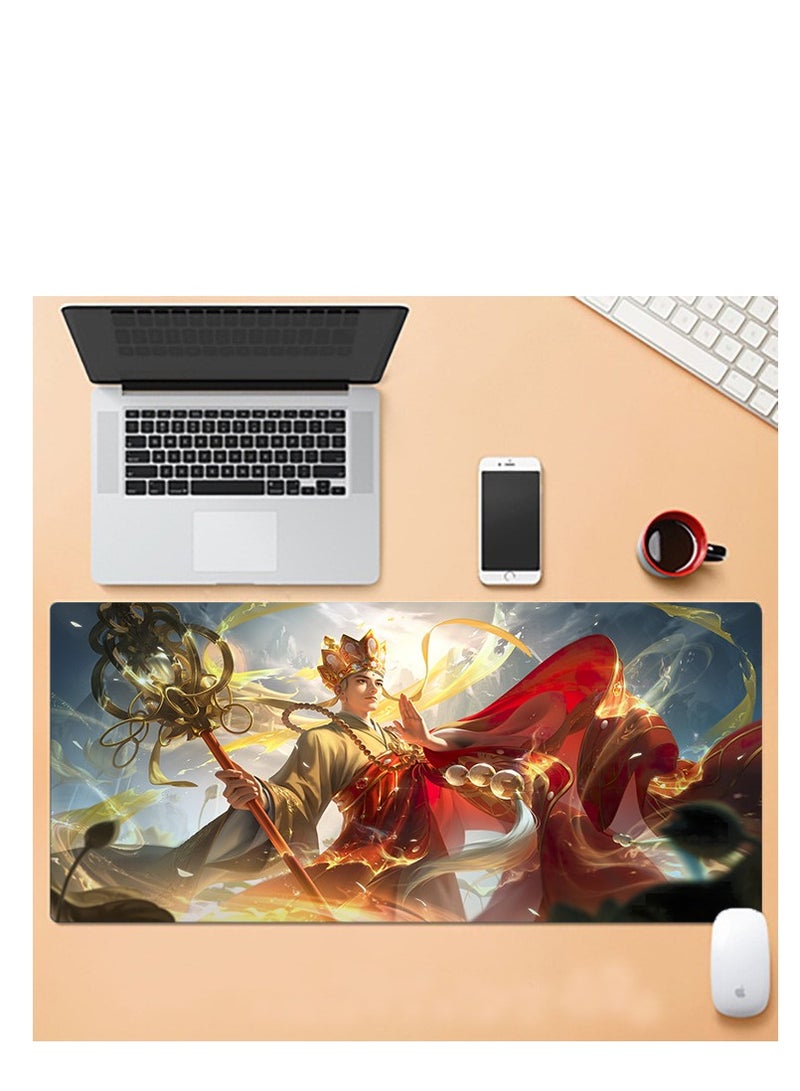 Y&D Large Mouse Pad Extended Esports Games Gaming Mouse Pad Non-Slip Rubber Base Mouse pad Office Desk Mat Smooth Cloth Surface Keyboard Mouse Pads for Computers 800 X300 X 3mm  - Image 1