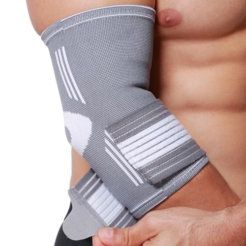 NeoTech Care دعامة كوع نيوتيك كير (رمادي، مقاس L، وحدة واحدة) - Image 2