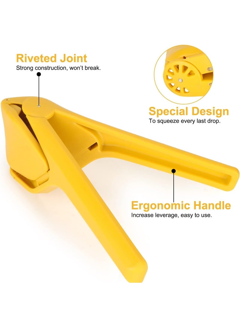 Lemon Squeezer, Lemon Juicer Hand Lime Squeezer, Large Manual Citrus Press That Folds Flat for Space, Ergonomic Design with Sideways Pivot, Easy to Use, for Lemon, Lime, Cirtus, Fruit  - Image 3