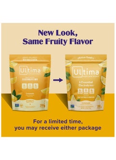 Ultima Replenisher Hydration Electrolyte Packets- 20 Count- Keto & Sugar Free- On the Go Convenience- Feel Replenished, Revitalized- Non-GMO & Vegan Electrolyte Drink Mix- Lemonade​  - Image 2