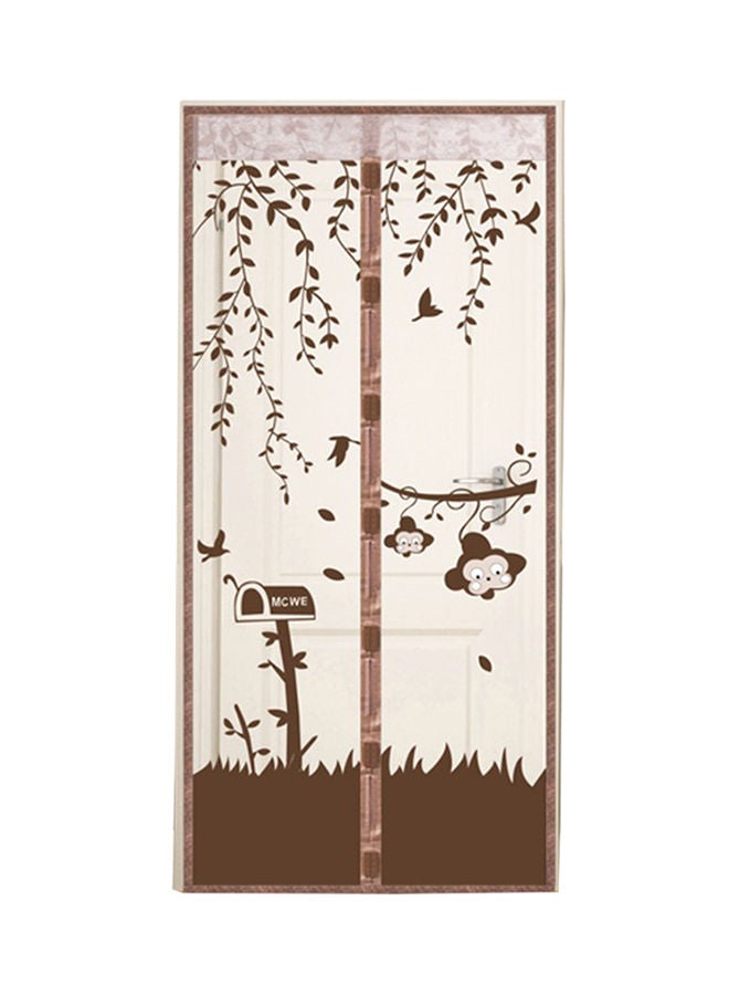 NIBEMINENT Magnetic Mesh Screen Door Insect Mosquito Net Curtain Multicolour 320x120x40mm - Image 1