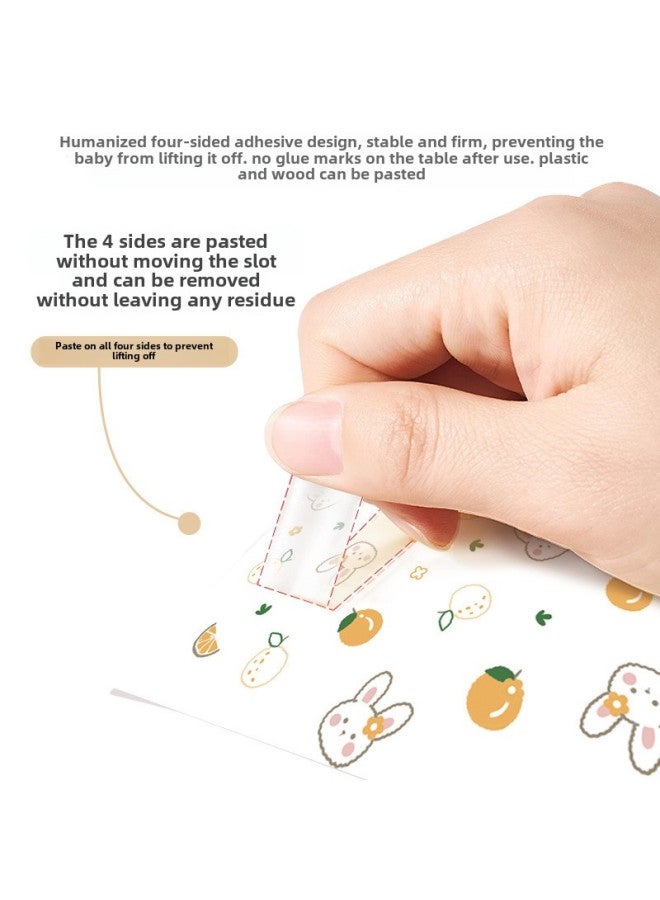 Disposable Placemat For Infants Household Oil-proof Children's Table Mat Disposable Disposable Table Mat For Daily Disposable-Color:-Specifications:Disposable Saliva Towel - Image 5