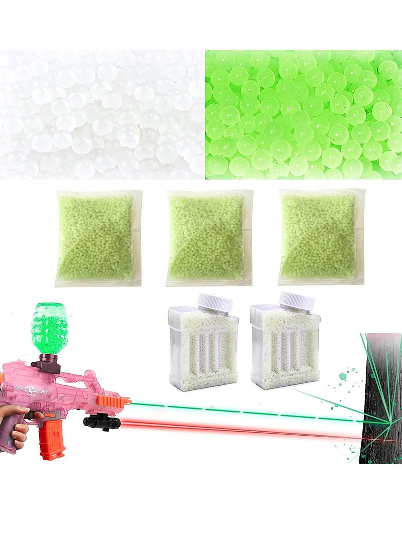 SYOSI - Water Balls Beads Ammo¨C Balls Bullets Made for Eco Friendly (3 Packs+2 Empty Bottles) - Image 1