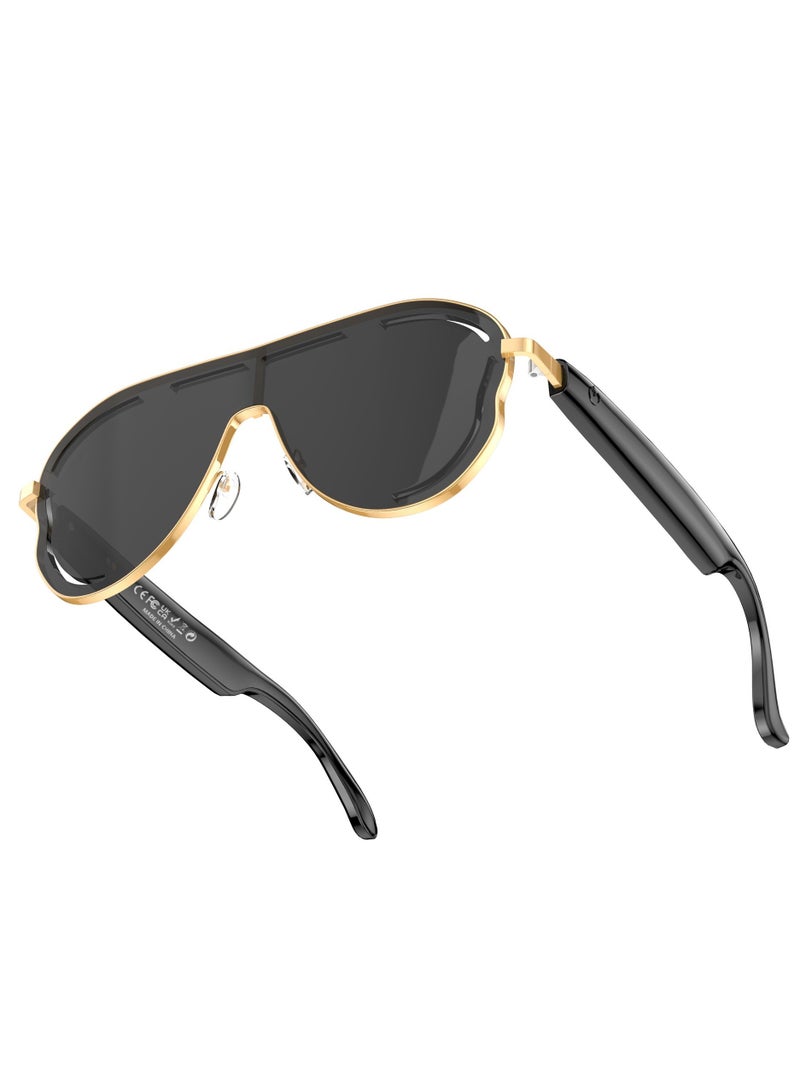 AI Translation Smart Glasses – Real-Time Voice Translator for 100+ Languages ​​| Bluetooth 6.0 Sunglasses with Touch Control for Travel, Business  Language Learning - Image 1