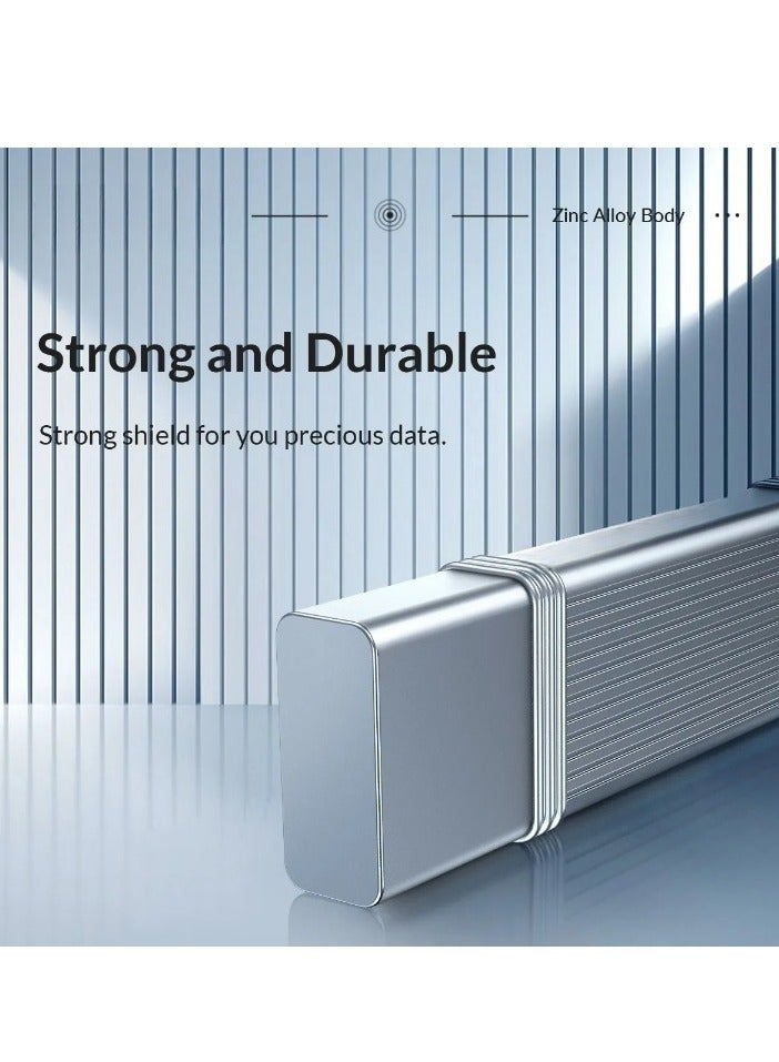 Orico Metal Flash Drive, Portable High Speed Metal USB Drive, Lightweight And Compact Data Storage Device, Fast Heat Dissipation Memory Stick U Disk Pen Drive, (1pc, Type C, 128GB) - Image 4