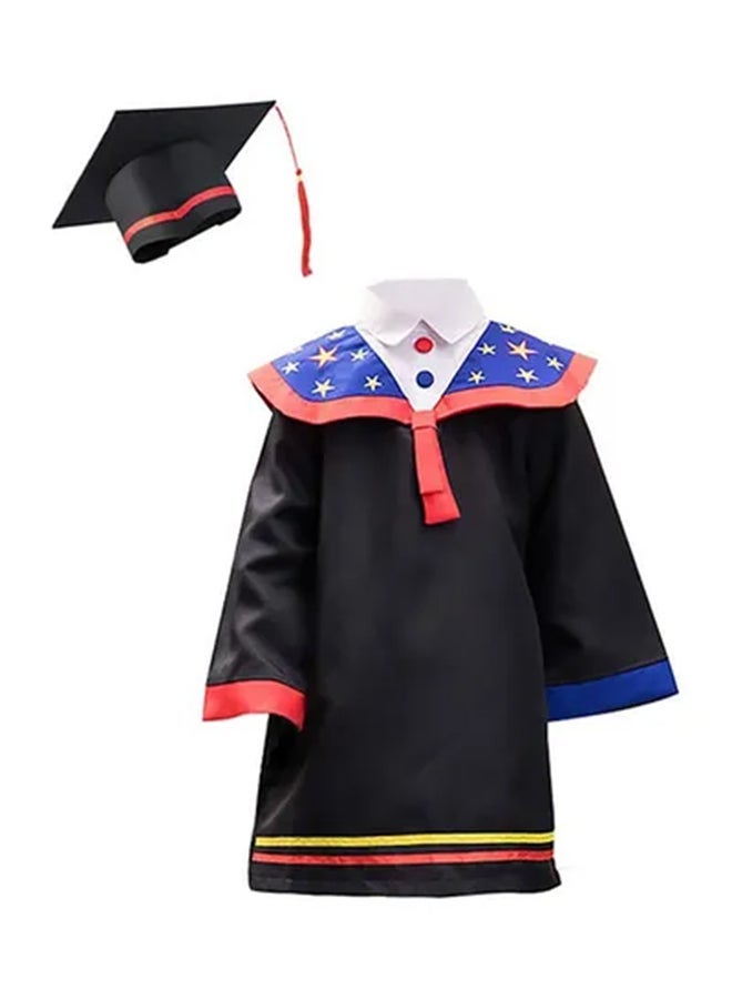 نيبمينينت Kids Graduation Role Pretend Play Costume With Cap - Image 1