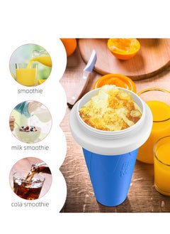 Generic Slushy Maker Cup, Slushy Maker Ice Cup Frozen Magic Squeeze Cup Cooling Maker Cup Freeze Mug Milkshake Smoothie Mug (Pink)  - Image 2