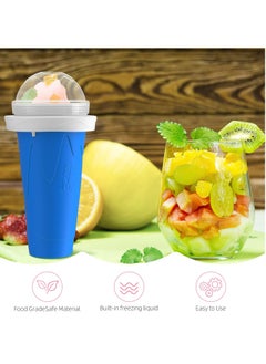 Generic Slushy Maker Cup, Slushy Maker Ice Cup Frozen Magic Squeeze Cup Cooling Maker Cup Freeze Mug Milkshake Smoothie Mug (Pink)  - Image 5