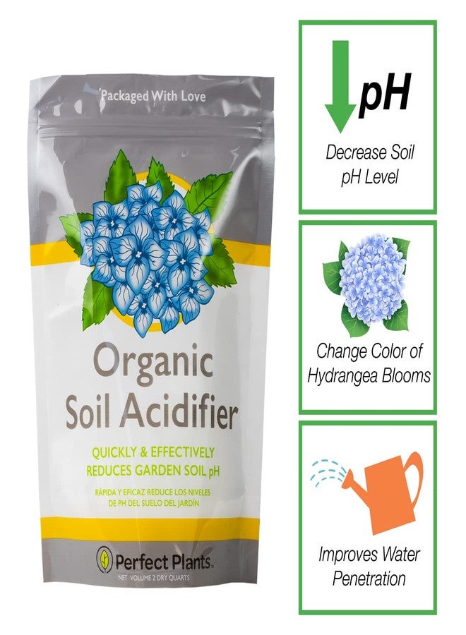 Perfect Plants Organic Soil Acidifier 2Qt | Sulfur Based Plant Food | Changes Hydrangea Flower Color (2qts.) - Image 2