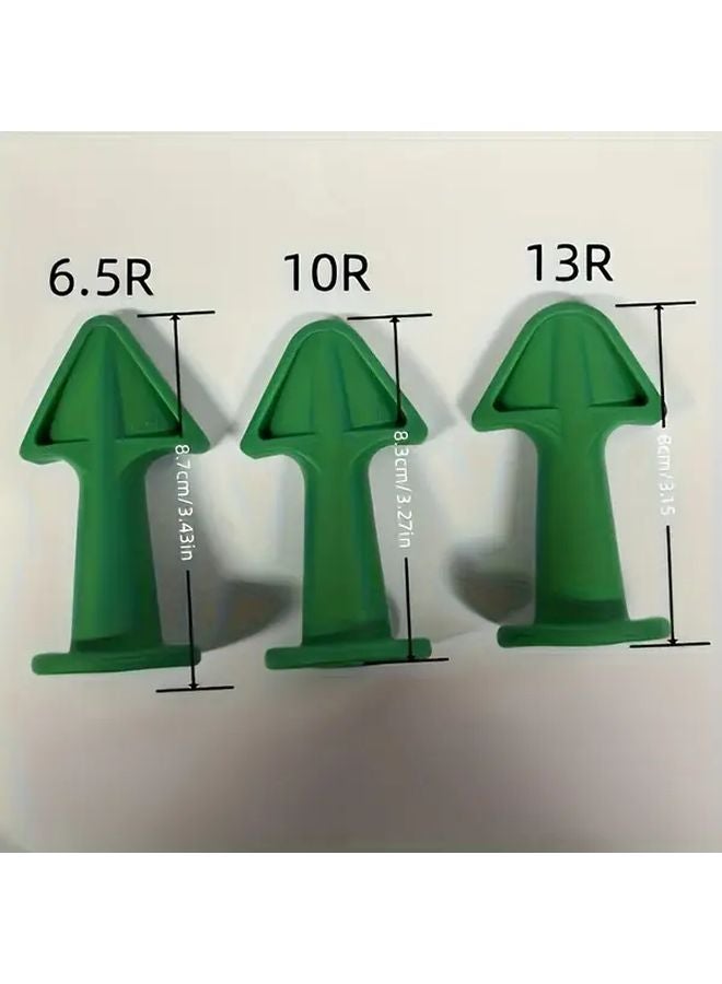 3pcs Green Plastic Grout Sealer Nozzles for Epoxy Resin Tile Joints Floor Cleaning - Image 4