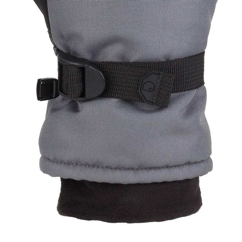 Carhartt Men's Waterproof Insulated Knit Cuff Glove, Dark Grey Black, X-Large - Image 3