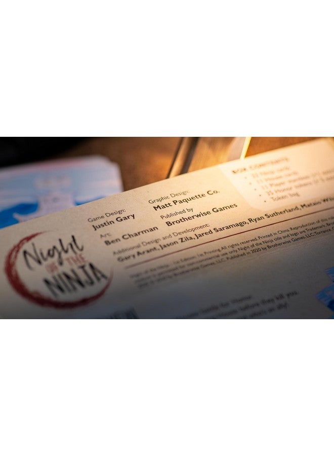 Brotherwise Games Night of The Ninja - Image 4