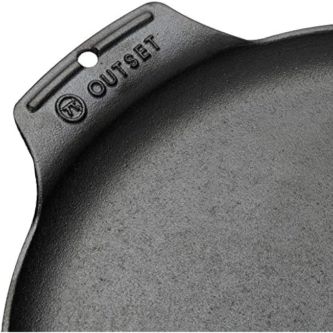 Outset 76375 Shrimp Cast Iron Grill And Serving Pan - Image 4