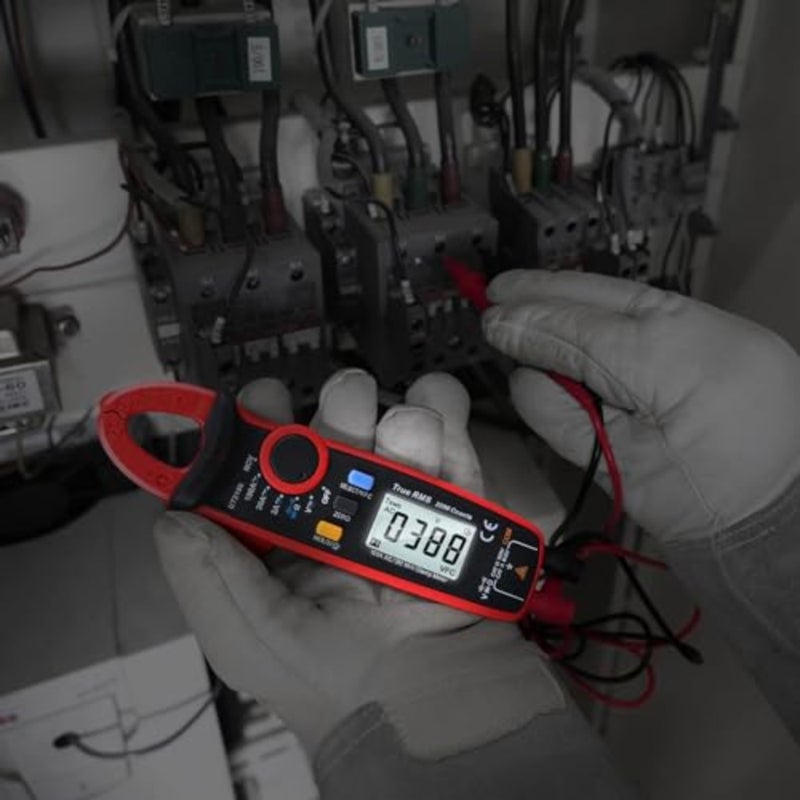 UT210e Digital Clamp Meter AC DC Amp Meter Clamp Multimeter True RMS 2000 Counts Voltmeter Continuity Tester Capacitor HVAC Tool Multi Tester - Image 5
