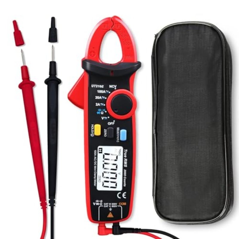 UT210e Digital Clamp Meter AC DC Amp Meter Clamp Multimeter True RMS 2000 Counts Voltmeter Continuity Tester Capacitor HVAC Tool Multi Tester - Image 1