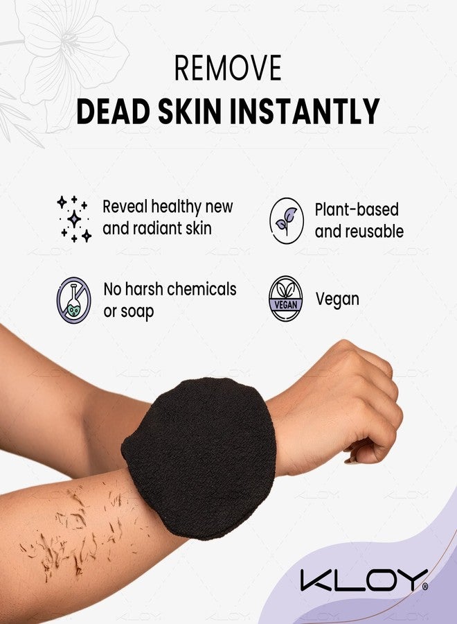 KLOY Bathing Mitt/Glove for Exfoliation, Body Scrubber, Made of Viscose Rayon Fiber - Image 2
