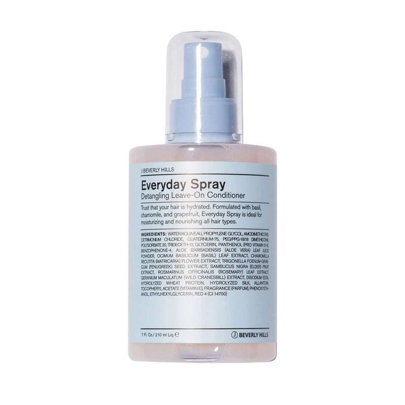 J Beverly Hills J Beverly Hills Blue Everyday Spray LeaveIn Conditioner and Hair Detangler with Aloe Vera 7 Oz 