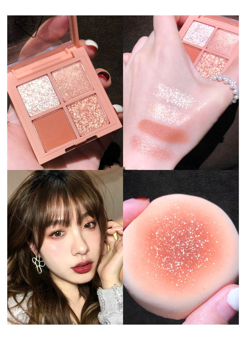 3CE four-color eye shadow palette