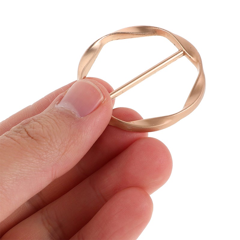 Clothing Fastener, Durable Metal Clip for Securing Shirts and Scarves, Adjustable Design - Image 4