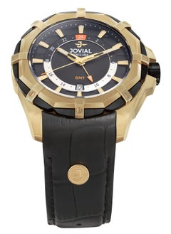 Jovial JOVIAL 12042GGLQ13, GMT, MERIDIAN COLLECTION combines precision and global versatility with its GMT function, perfect for those who navigate time across borders.  - Image 2