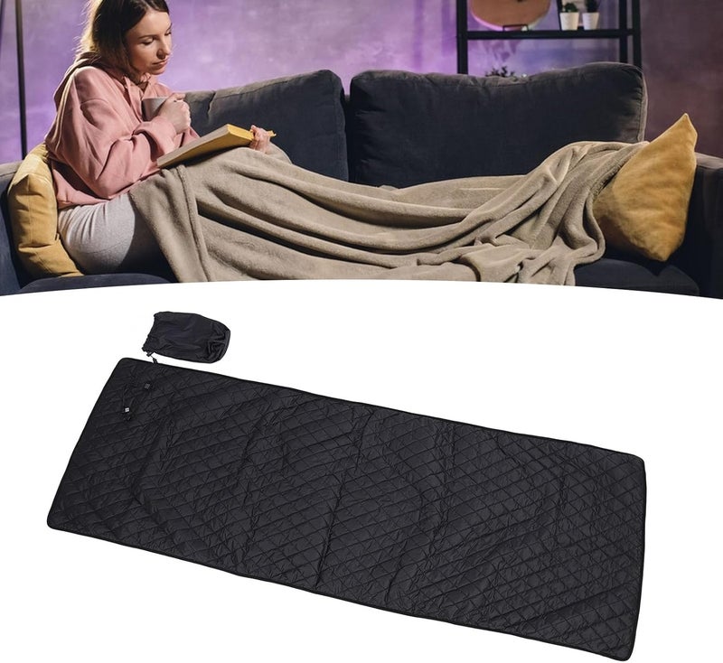 Electric Heated Blanket Soft Comfortable Multifunctional Warm Throw for Home and Office (Style 2) - Image 2