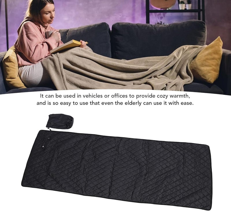 Electric Heated Blanket Soft Comfortable Multifunctional Warm Throw for Home and Office (Style 2) - Image 3