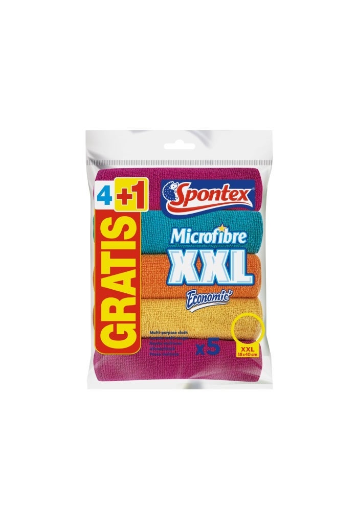 Microfibre Cloths Set, XXL - 5pcs, United States