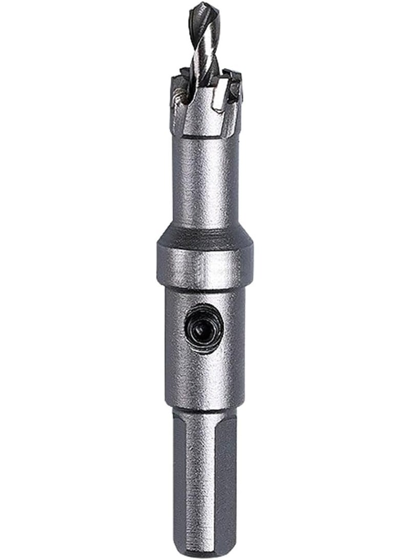 RNS TCT Hole Saw ECO 14 mm, TCT Metal Core Cutter with Pilot Drill, Arbor and Hex Key for Precision Steel, Sheet Metal and Industrial Drilling - Image 1