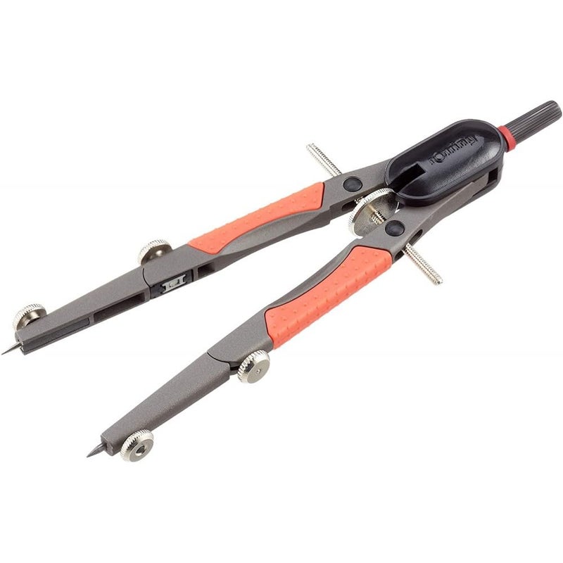 Rotring مجموعة بوصلة مدمجة مع ضبط سريع للرسم الفني والداخلي والمعماري والهندسي - س0676580 - متعدد الألوان - Image 3
