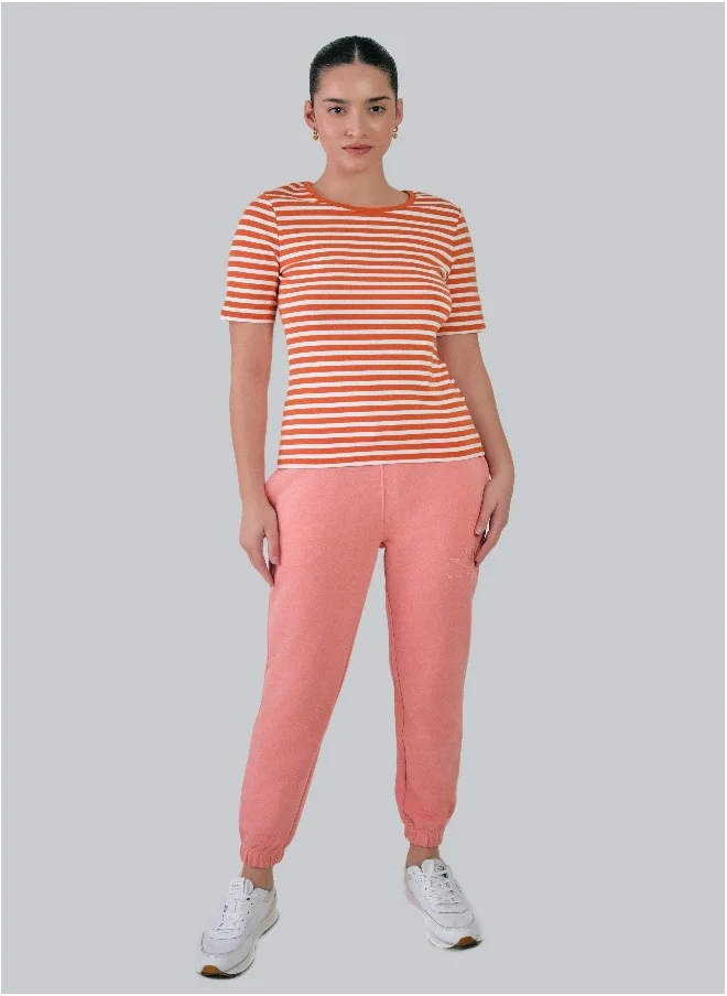 GANT Slim Striped 1X1 Ribbed T-Shirt