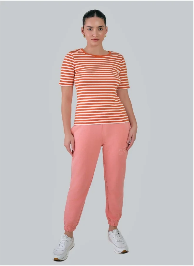 GANT Slim Striped 1X1 Ribbed T-Shirt