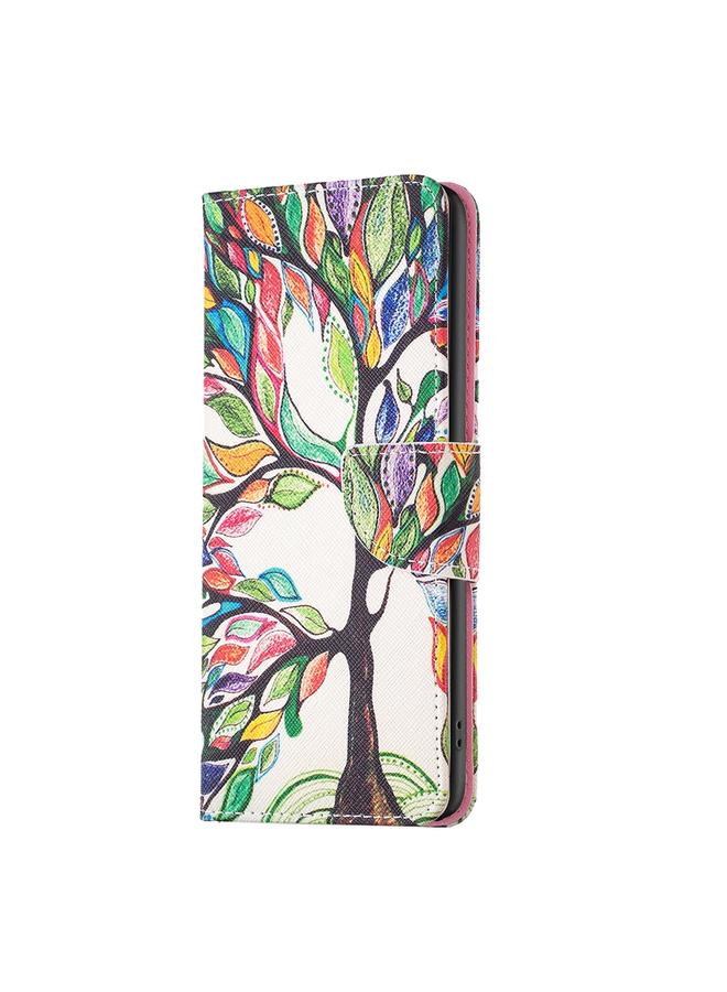 اس-توب جراب جلدي لهاتف Infinix Note 30 VIP بنمط رسم ملون - Image 2