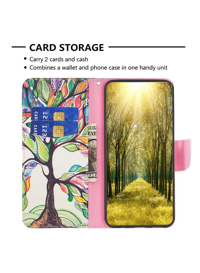 اس-توب جراب جلدي لهاتف Infinix Note 30 VIP بنمط رسم ملون - Image 4