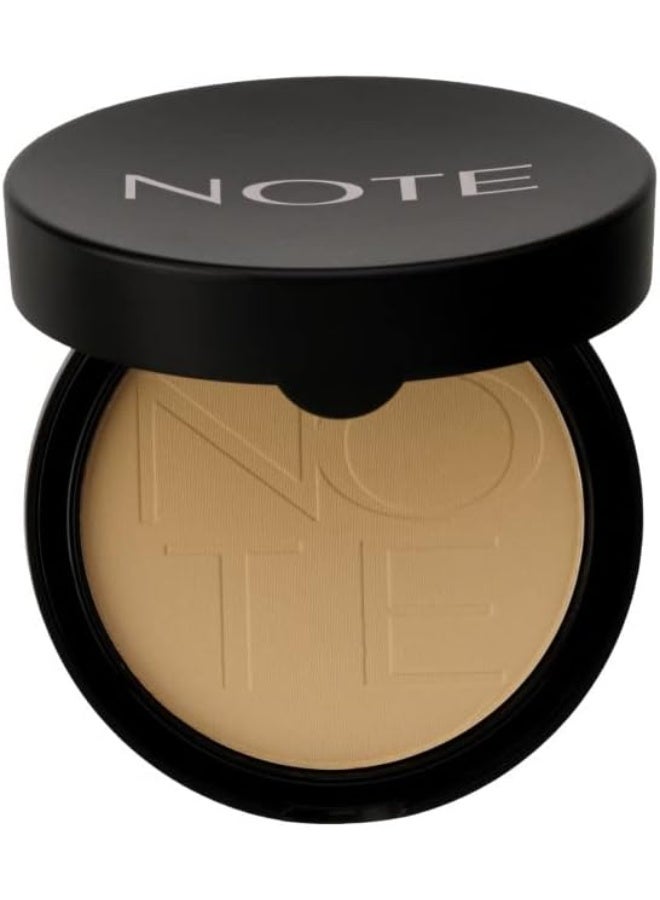 Note Cosmetique Luminous Silk Compact Powder 07 Apricot - Image 2