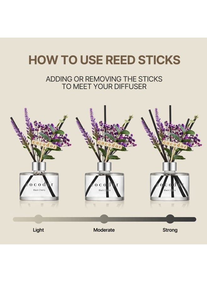 cocodor Lavender Reed Diffuser/Black Cherry / 6.7oz(200ml) / 1 Pack/Home Decor & Office Decor, Fragrance and Gifts - Image 4