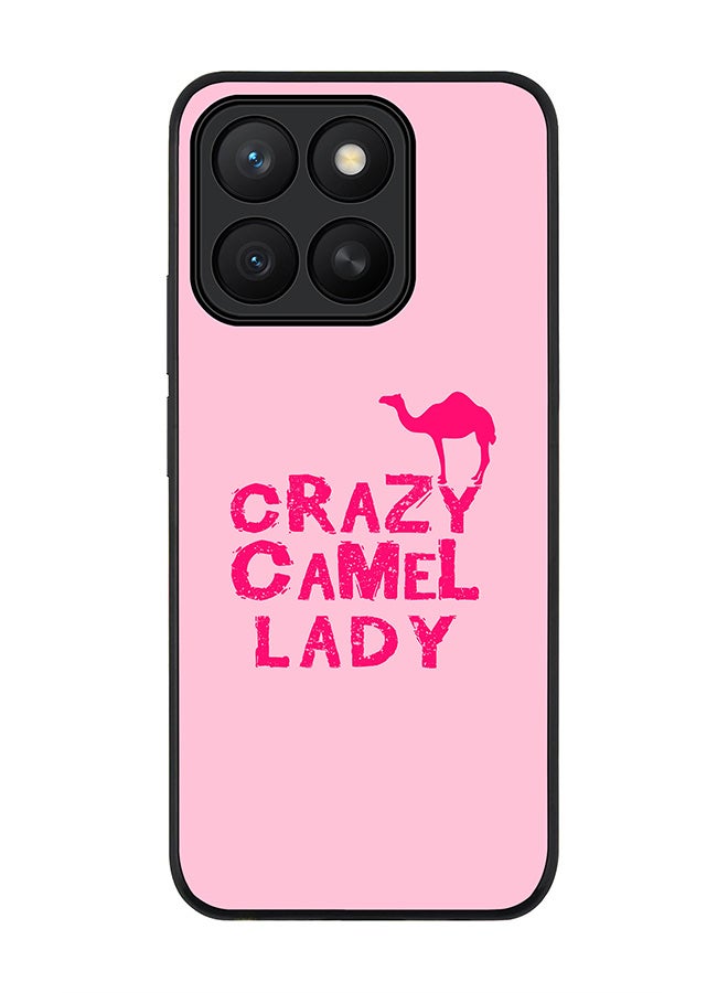 Stylizedd For Honor X8c Case,Slim fit Camera Protection, Shockproof Thin Phone cover  - Crazy Camel Lady