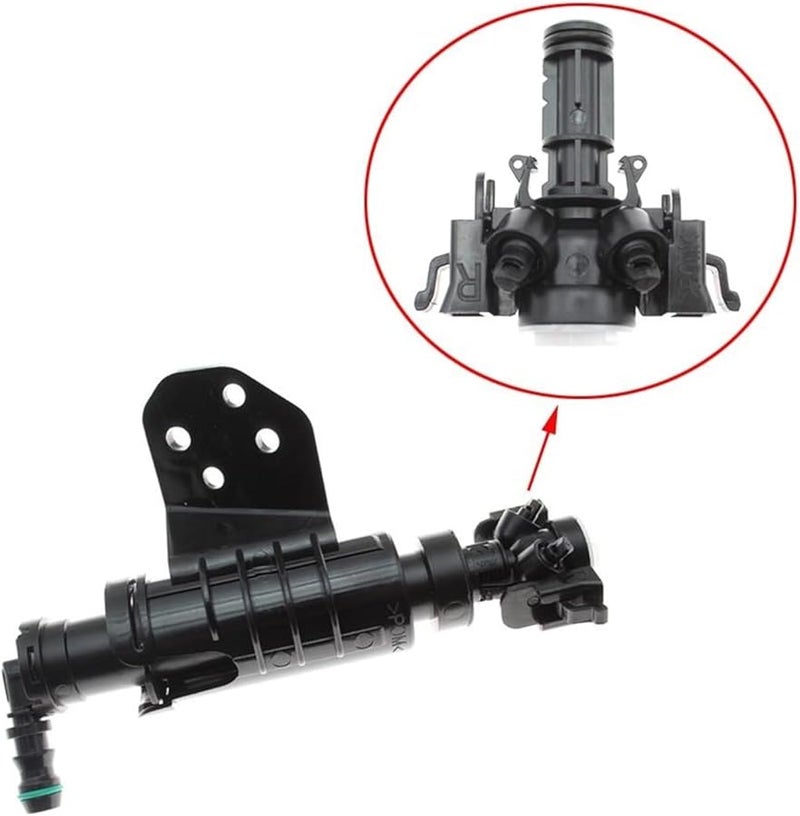Windshield Washer Pump Valve Set For Hyundai Tucson TL 2015 2019 Front Bumper Headlight Lamp Spray Nozzle - Image 5