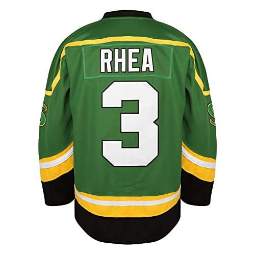 MESOSPERO 3 Ross The BOSS Rhea St John's Shamrocks Jerseys with EMHL Patch Hockey Jersey for Men(Green,Small) - Image 3