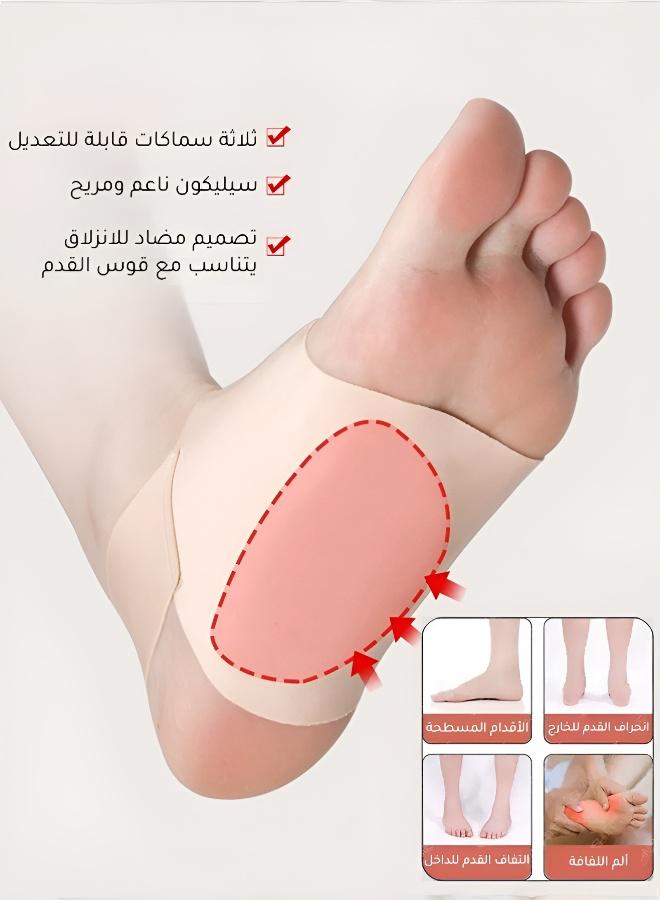 حل متقدم لدعم القدم لتخفيف التهاب اللفافة الأخمصية وانهيار القوس - Image 4