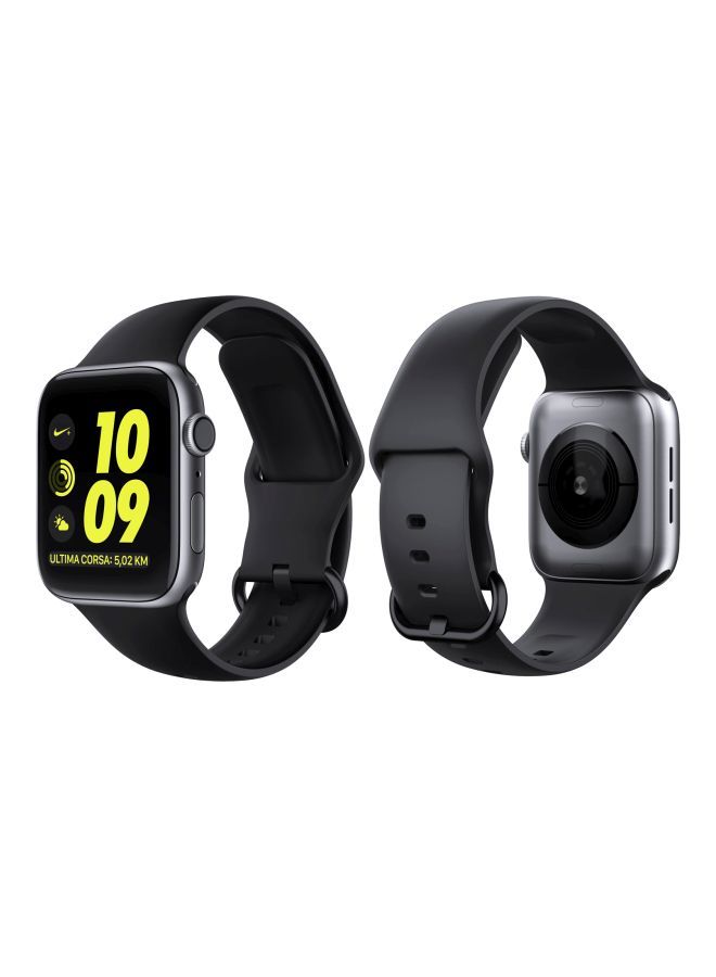 NIBEMINENT Replacement Band For Apple Watch Series 5/4/3/2/1 44/42 mm Black - Image 3